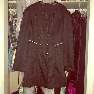 Blouse jacket black